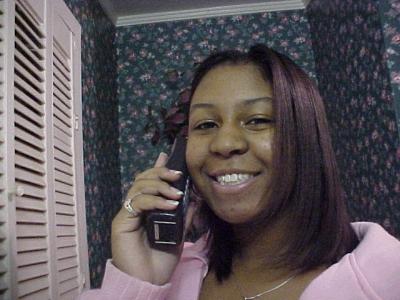 On the phone